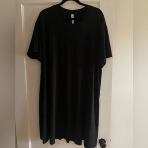 Lululemon black cotton dress size -12 like new